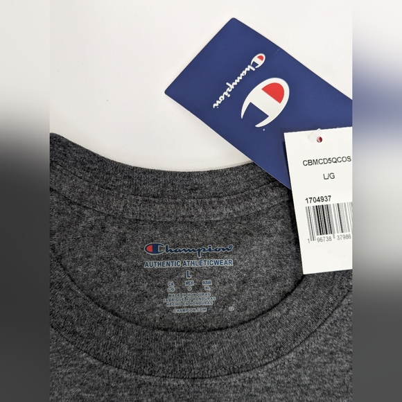 Iowa Hawkeyes Champion University of Iowa Gray T Shirt Men's Size Large NWT - Picture 7 of 9